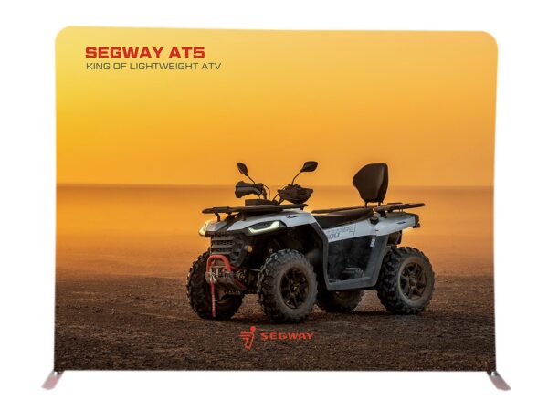 Foldable Tubular Background ATV