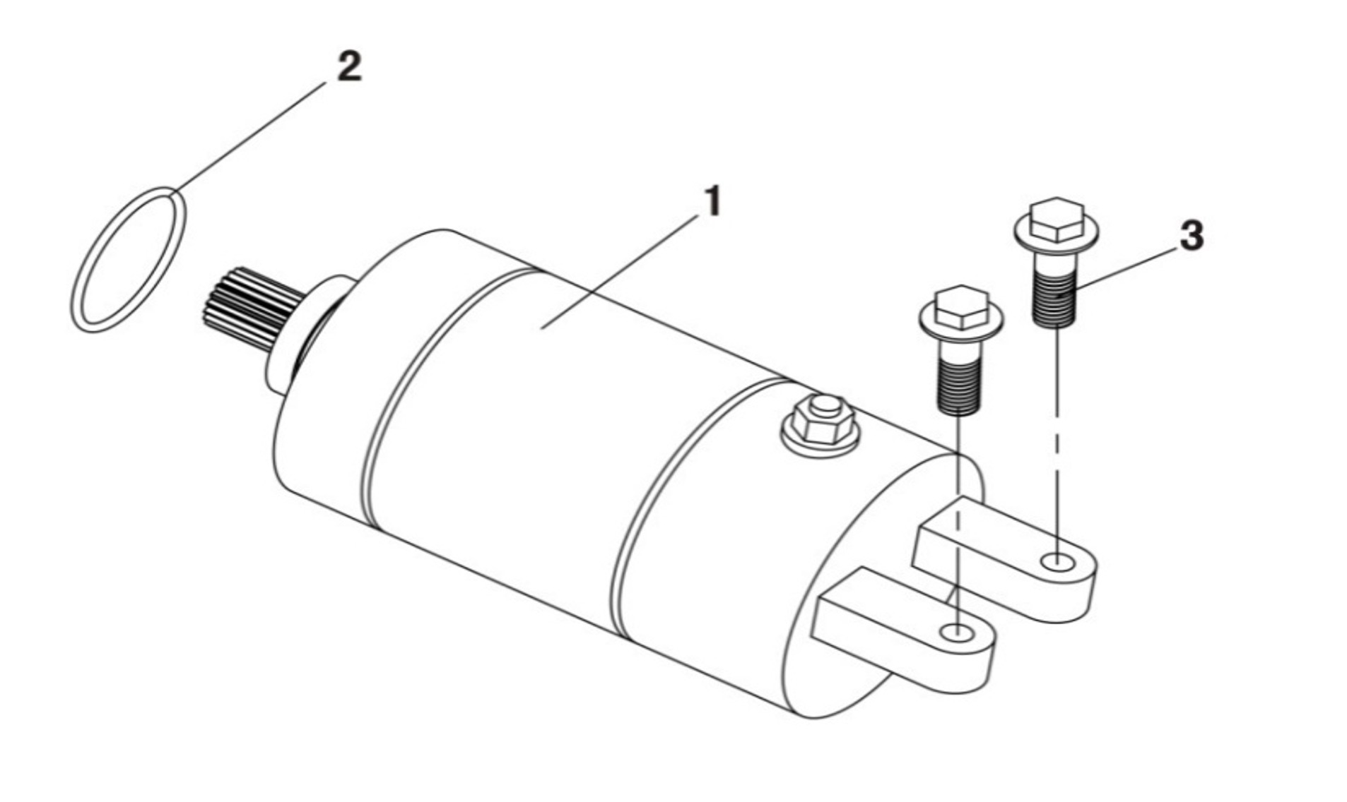 STARTMOTOR LINHAI 300 EFI
