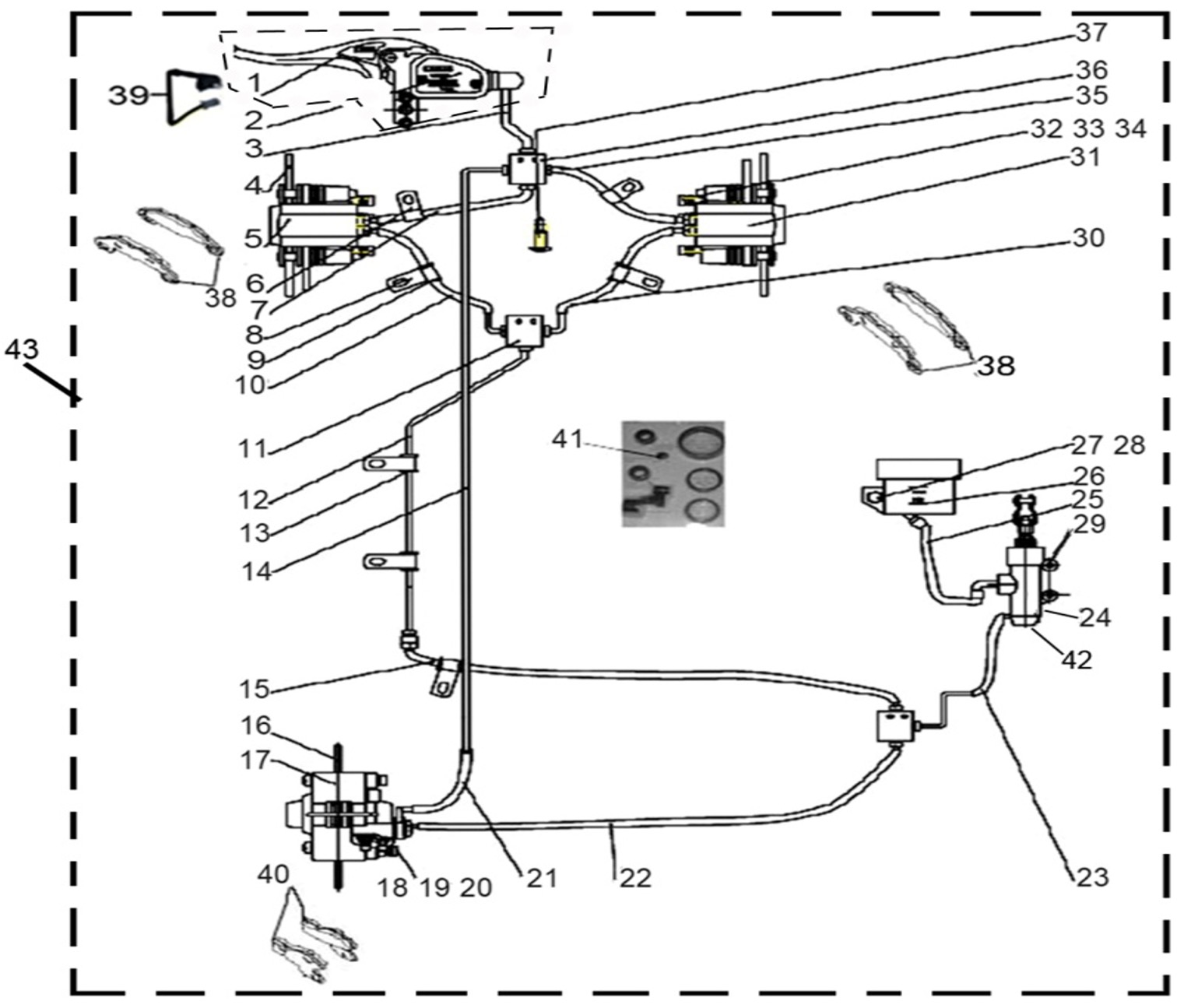 BREMSYSTEM (T3 EFI)