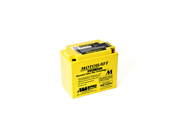 MotoBatt MBTX20U 12V Batteri - SORT!