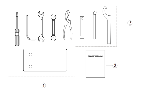 VERKTØYSETT (AT6 ABS)
