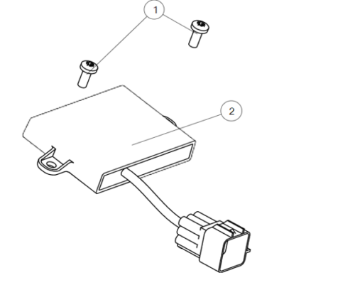 INSTRUMENT KONTROLLMODUL (AT6 ABS)