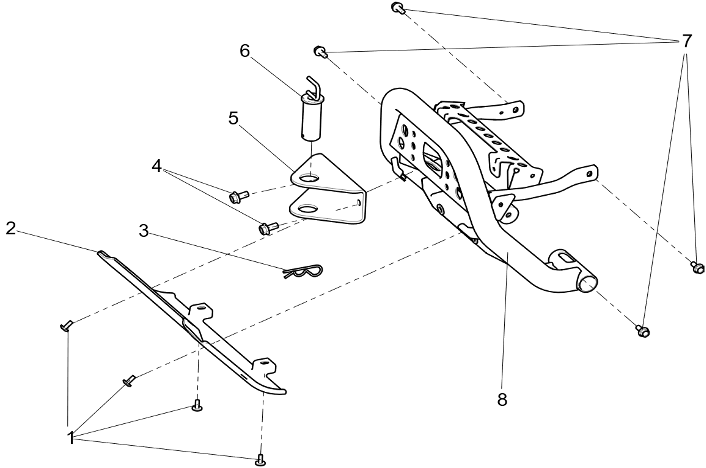 FRONT STØTFANGER AT10