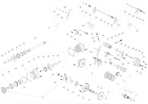 GIRAKSEL OG GIRSKIFTEDELER (AT6 ABS)