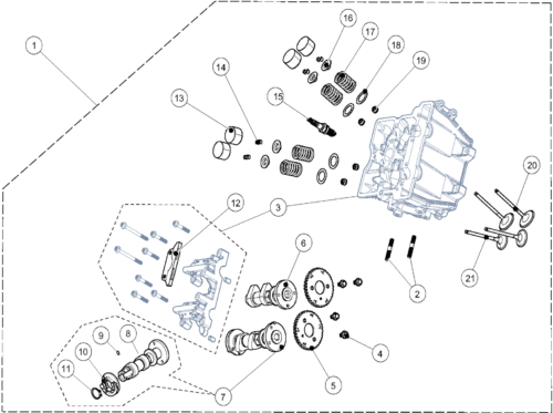 SYLINDERHODEENHET (AT6 ABS)