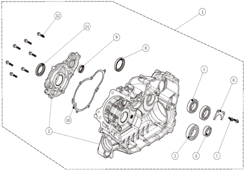 HØYRE VEIVHUSSETT (AT6 ABS)