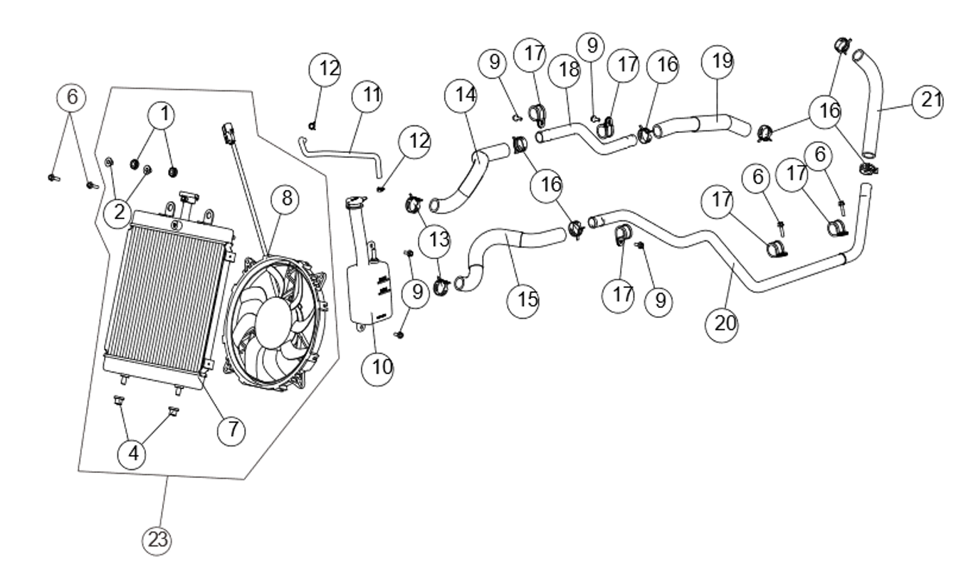 KJØLESYSTEM (AT6 ABS)
