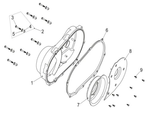 CVT-deksel (LINHAI 565)