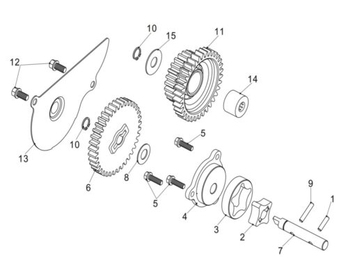 Olje pumpe (LINHAI 565)
