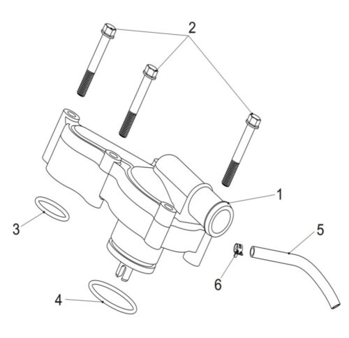 Vannpumpe (LINHAI 565)