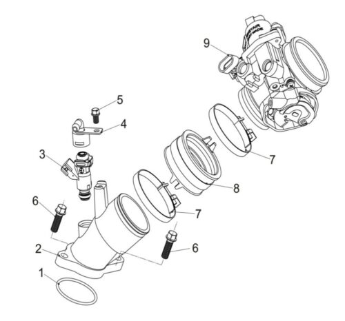drivstoffinnsprøytningsenhet (LINHAI 565)