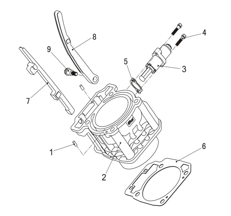 SYLINDER (LANDFORCE 650)