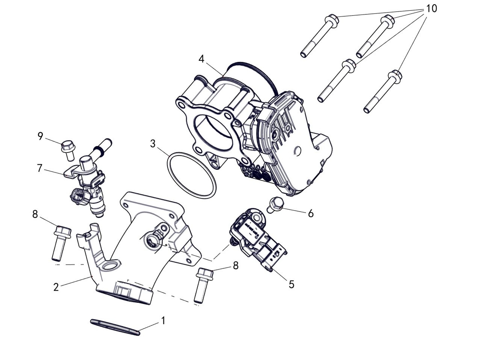 FUEL INJECTION ASSY (LANDFORCE 650)
