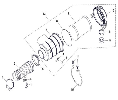 LUFTFILTER (LANDFORCE 650)