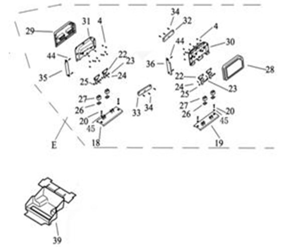 DØR OG TETNING (VALGFRI) (LINHAI 1100D)