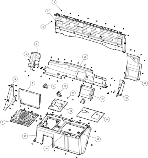 Cockpitpaneldeler (UT6)