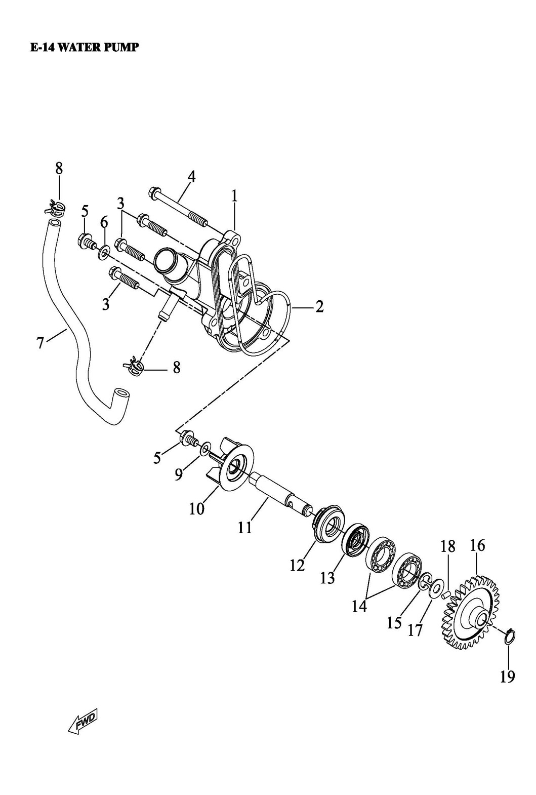 Vannpumpe (ACCESS 450)