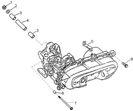 Motorbrakket (COBRA 50)