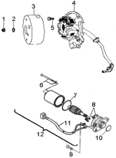 Generator/Start motor (COBRA 50)