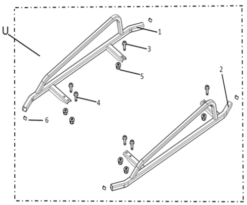PUTESTØTTEKOMPONENENT (VALGFRI) (LINHAI 1100D)