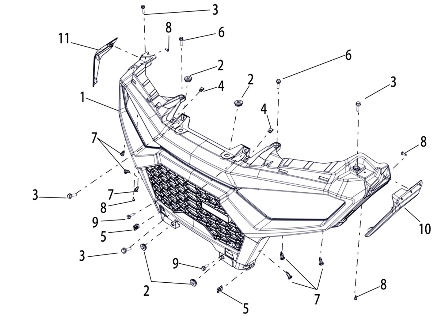 KAROSSERI 1 (LANDFORCE 650)