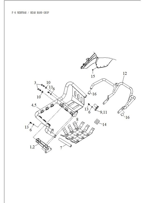 BAKRE HÅNDTAK (ACCESS 450)