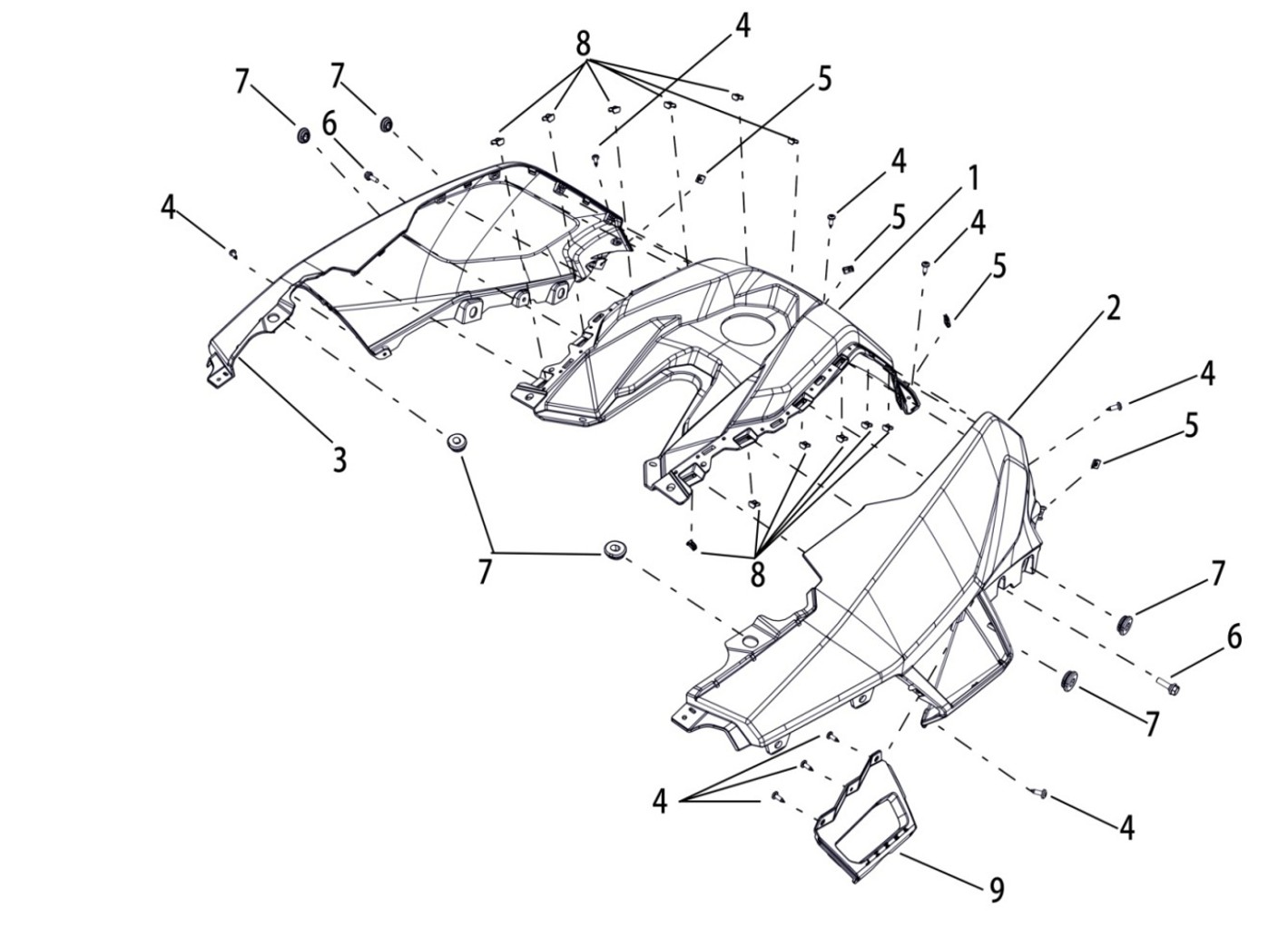 KAROSSERI 5 (LANDFORCE 650)