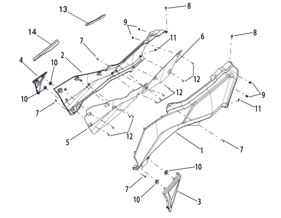 KAROSSERI 6 (LANDFORCE 650)