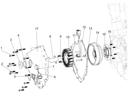 Venstre veivhusdeksel (UT6)