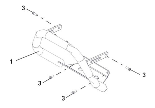 FRONTFANGER (LITEN) (LANDFORCE 650)