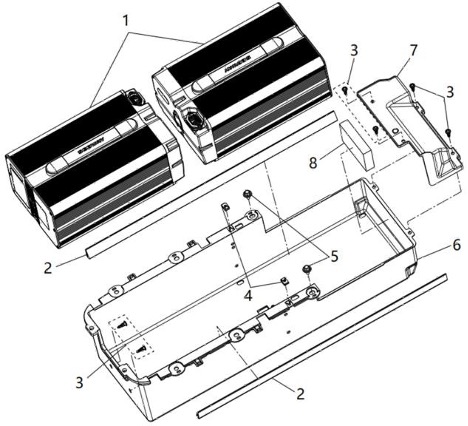 BATTERIROMENHET EPC E125S