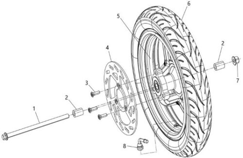 FORHJUL EPC E110S (E)