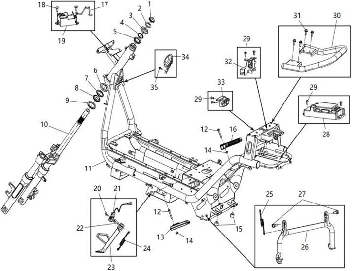 RAMMEENHET EPC E125S