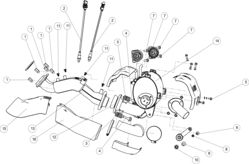 Eksossystem (AT10 ABS)
