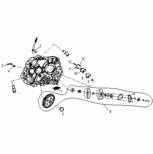 CLUTCH LINHAI 110