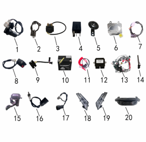 ELEKTRISKE APPARATER OG BRYTERE LINHAI 110