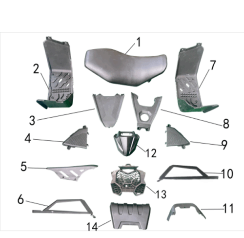 PLAST DELER OG SETE LINHAI 110