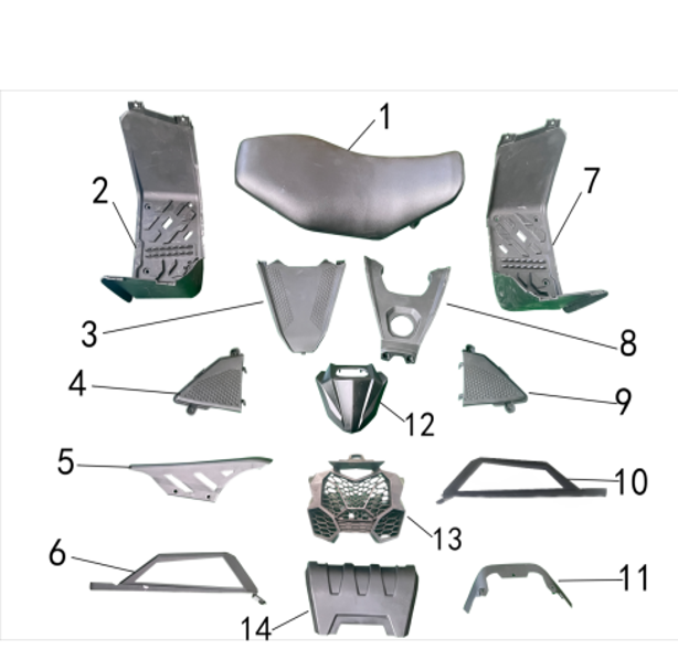 PLAST DELER OG SETE LINHAI 110