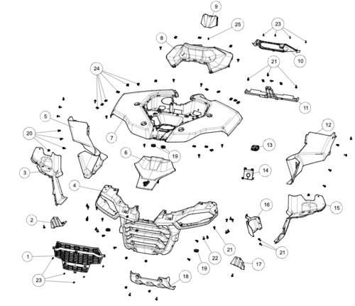 FRONTPLASTDELER AT5 ABS