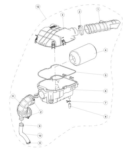 LUFTINNTAKSSYSTEM AT5 ABS