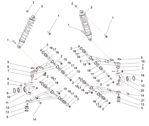 FRONTHJULOPPHENGSSYSTEM AT5 ABS