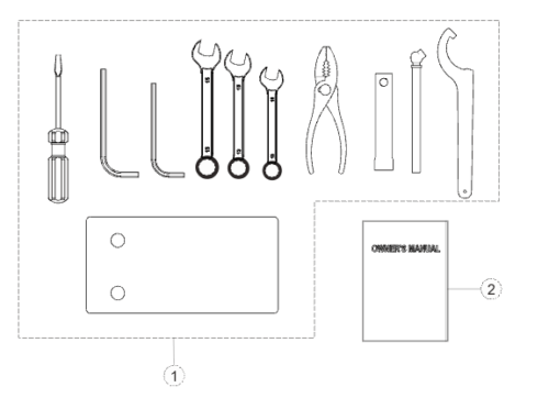 TILBEHØRSSETT AT5 ABS
