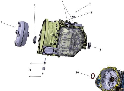 Girkasse komplett 4 (SX20T)