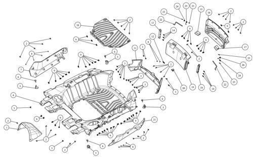 Bakre lasteplan (SX20T)