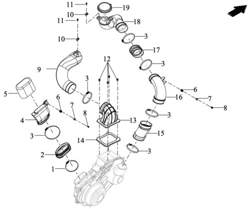 CVT inntak (AT10 W ABS)