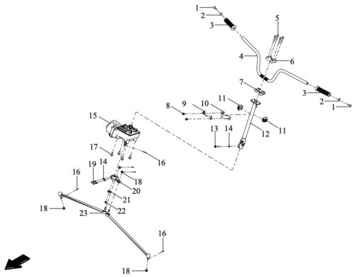 Styresystem (AT10 W ABS)