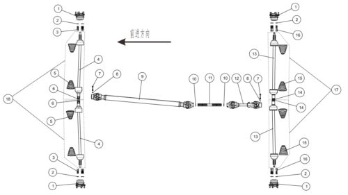 Drivaksel (SX20T)