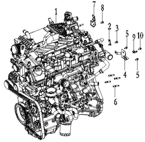 Motorfestebrakett (SX20T)
