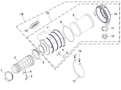 Luftfilter (Landforce 550)