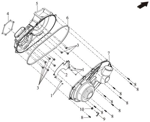 CVT Box (AT10 W ABS)